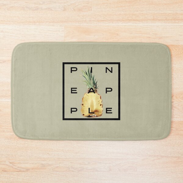 Item preview, Pineapple - 9 Letter Word Fruit - Boxed Typography designed and sold by Magic-Moon.