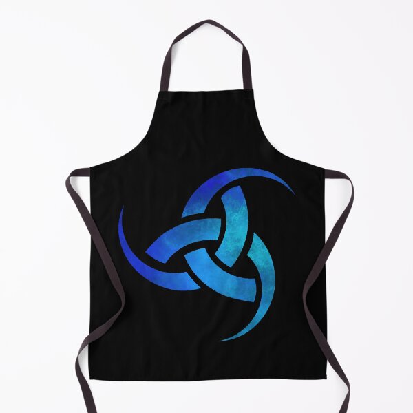 Item preview, Odin's horns blue designed and sold by geoceltic.