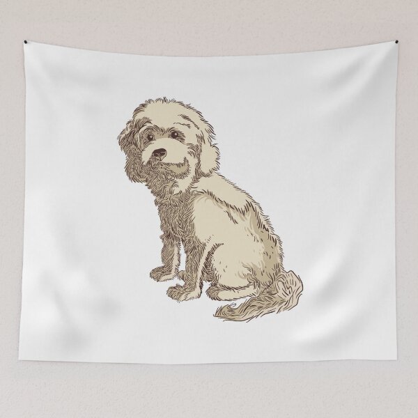 Item preview, Cockapoo dog, poodle, cocker spaniel designed and sold by DerSenat.