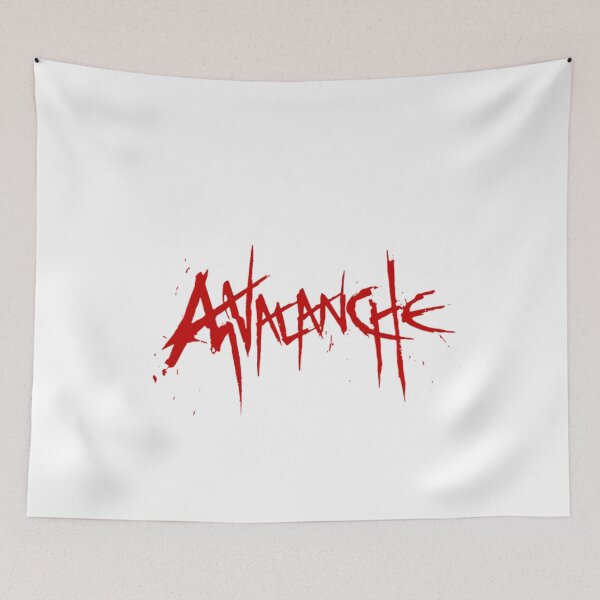Item preview, Final Fantasy Vii Remake T-Shirt Avalanche Graffiti (Red, Final Fantasy VII Remake) designed and sold by SilasBleama.