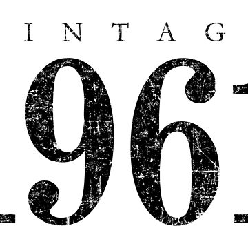Vorschaubild zum Design Vintage 1961 (Antik Schwarz) Geburtstag Geschenk von theshirtshops