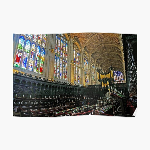 Kings College Chapel Poster
