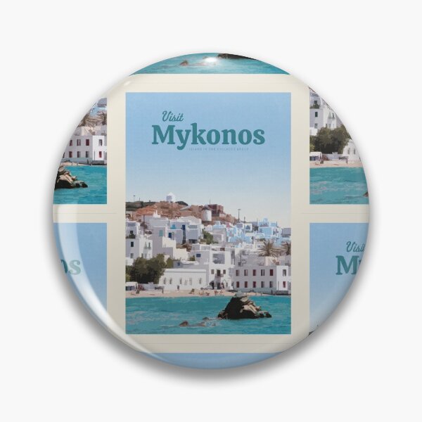 Item preview, Visit Mykonos designed and sold by Mercury Club.