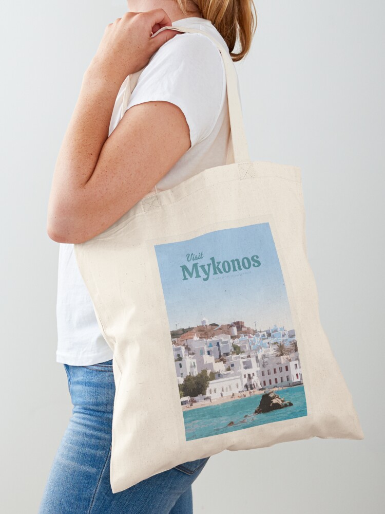 Mykonos is Calling and I Must Go Tote Bag Funny Mykonos Gift