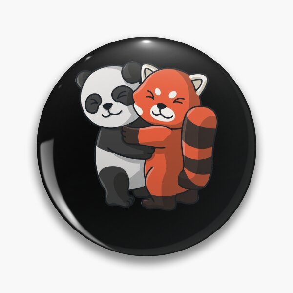 Item preview, Panda and red Panda cute Hug Cuddle Animals designed and sold by 123428094.