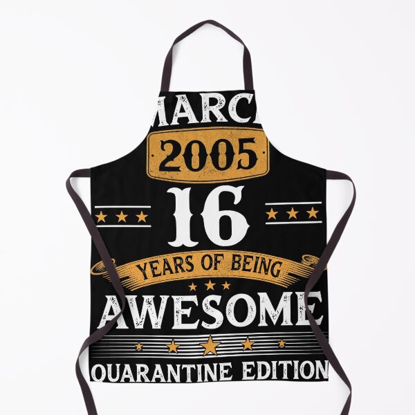 Item preview, March 2005 16 years of being awesome 16th birthday t-shirt designed and sold by lukelarkind.