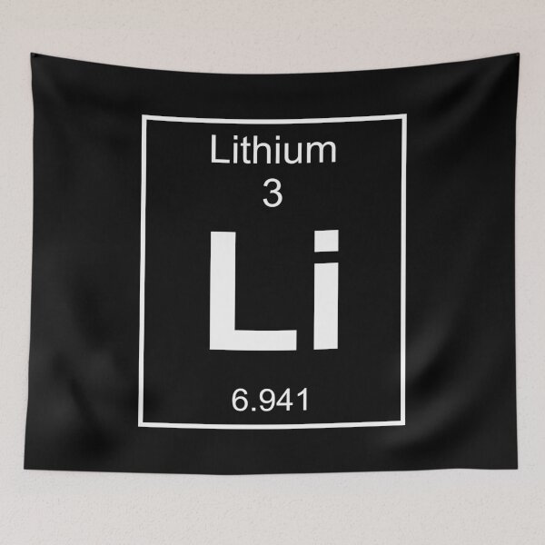 Item preview, Lithium chemical element periodic table Funny Comical Chemistry designed and sold by 123428094.
