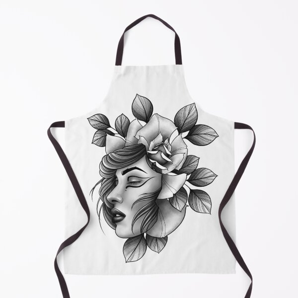 Item preview, Lady Rose designed and sold by linawhitetattoo.
