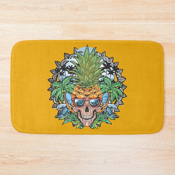 Item preview, pineapple skull head designed and sold by DesignCare.