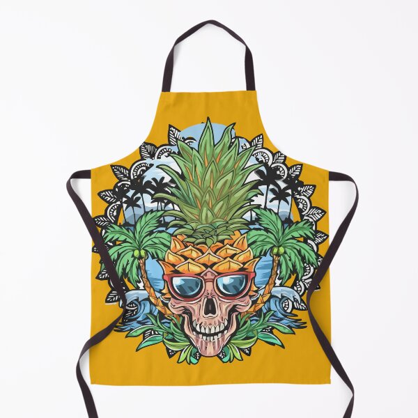 Item preview, pineapple skull head designed and sold by DesignCare.