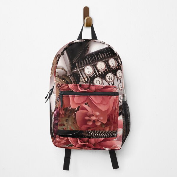 Item preview, Typewriter with Flowers // Light academia designed and sold by Gothicrelics.