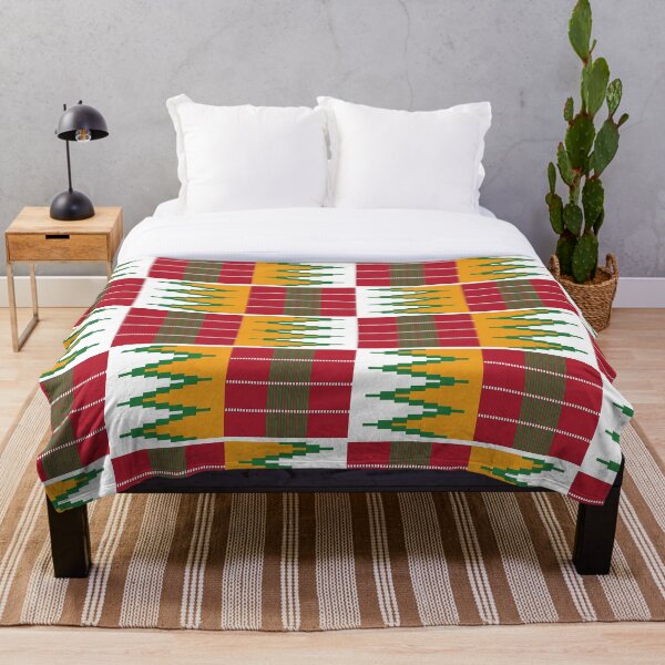 Aperçu de l'œuvre Tissu Kente brillant 6 créée et vendue par hellcom.