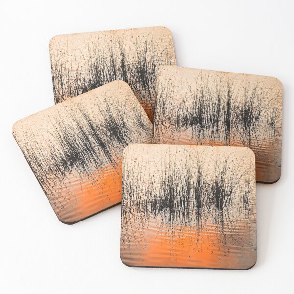 Item preview, Water Reeds In A Lake At Sunset designed and sold by Catherine Reading.