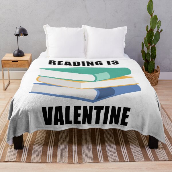 Item preview, Reading Is My Valentine Funny Quote designed and sold by kayodeDesign.