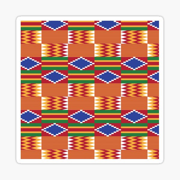Item preview, Bright Kente Cloth 9 designed and sold by hellcom.
