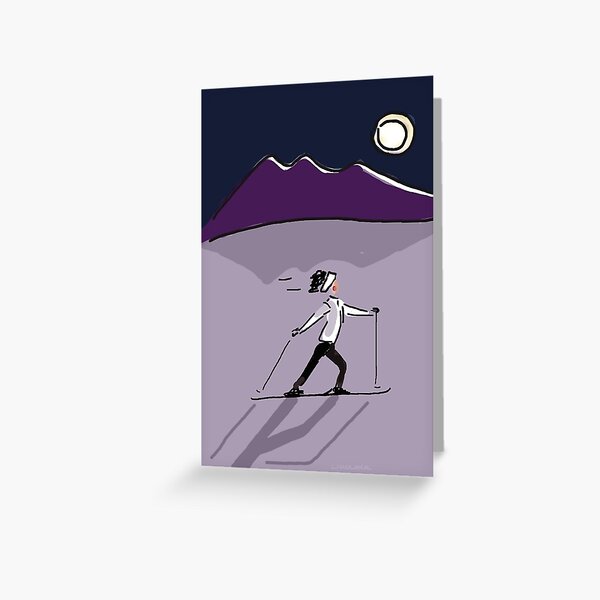 Aperçu de l'œuvre SKI DE LUNE créée et vendue par LAURIE HADLOCK.