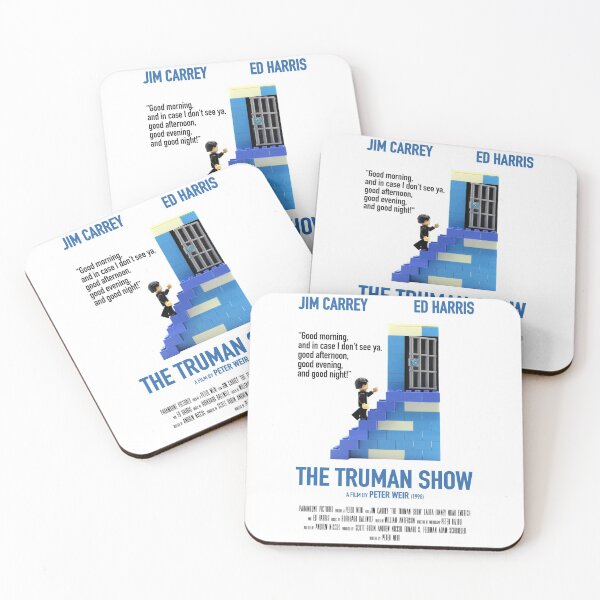 Item preview, The Truman Show directed by Peter Weir 1998 with Jim Carrey - Original designed Alternative Cult Movie art designed and sold by cinemadnesshirt.