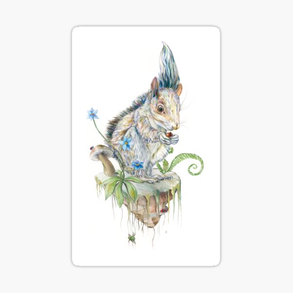 Squirrel Sticker