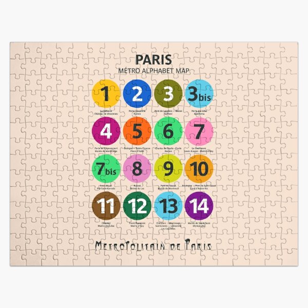 Metro Jigsaw Puzzles Redbubble