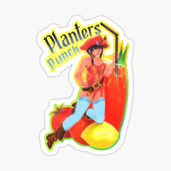 Planters Punch Sticker