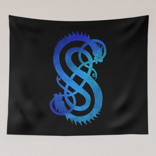 Item preview, Loki Symbol blue designed and sold by geoceltic.