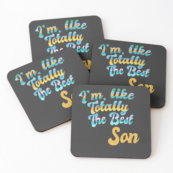 Item preview, Im Like Totally The Best Son designed and sold by Chubuter.