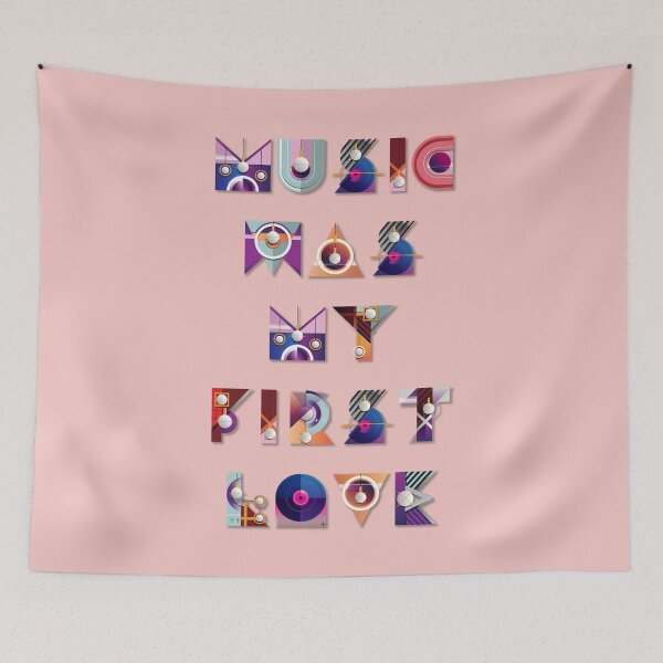 Item preview, Music was my first Love - A Hell Songbook Edition designed and sold by Hell-Prints.