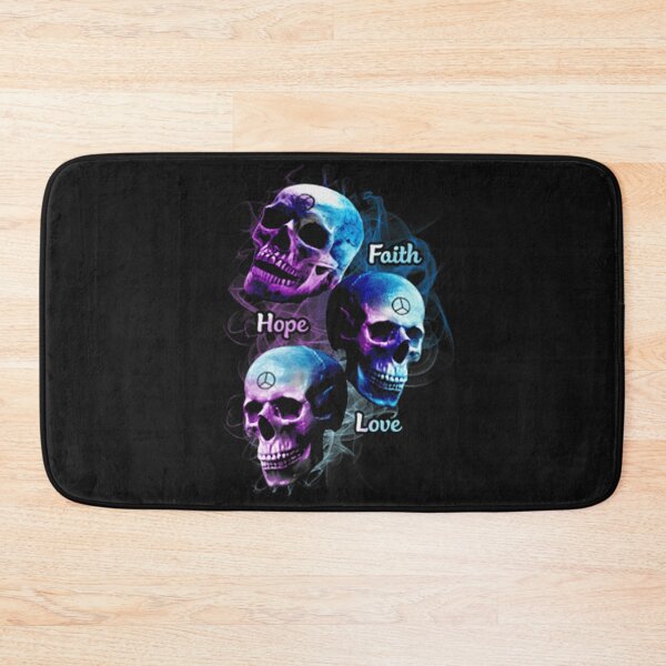 Artikelvorschau, Skull Faith Hope Love entworfen und verkauft von Lukifo-Mission.