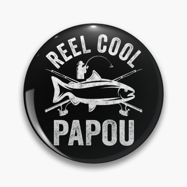 Item preview, Reel Cool Papou Shirt Funny Fisherman Christmas Gift designed and sold by KuznecovaDesign.