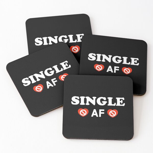 Item preview, Single AF - Funny Anti Valentines Day designed and sold by AnyKitty.