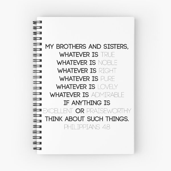 Item preview, Philippians 4:8 designed and sold by lilkenz.