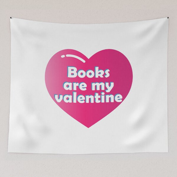 Item preview, Books are my valentine designed and sold by Pasan-hpmm.