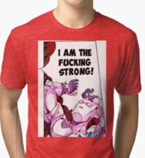 Camiseta de tejido mixto YO SOY EL MIERDA FUERTE