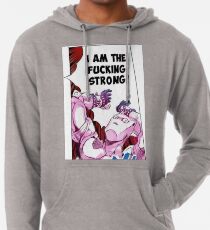 Sudadera con capucha ligera YO SOY EL MIERDA FUERTE