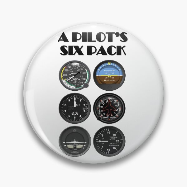 Item preview, A Pilot's Six Pack designed and sold by Aviation Tees.