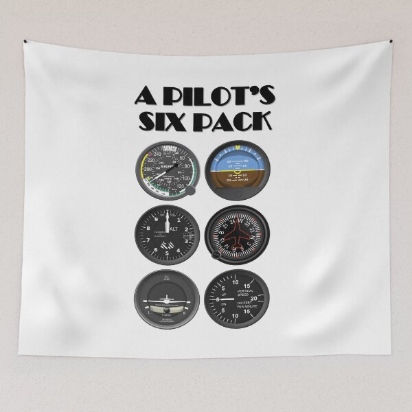 Item preview, A Pilot's Six Pack designed and sold by Aviation Tees.