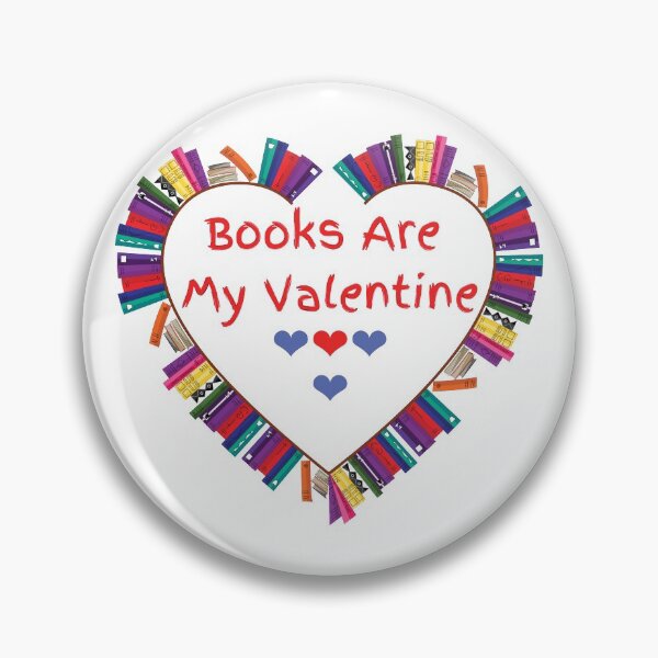 Item preview, Books Are My Valentine designed and sold by dacdibac.