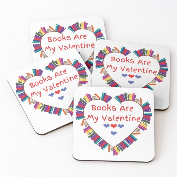Item preview, Books Are My Valentine designed and sold by dacdibac.