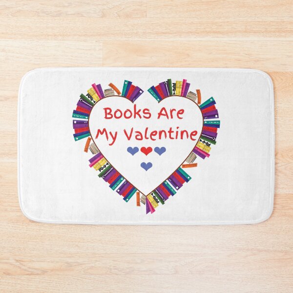 Item preview, Books Are My Valentine designed and sold by dacdibac.