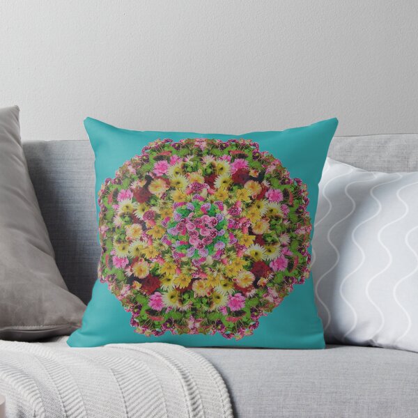 Aperçu de l'œuvre Collage floral Dahlia Mandala créée et vendue par MillaFlora.