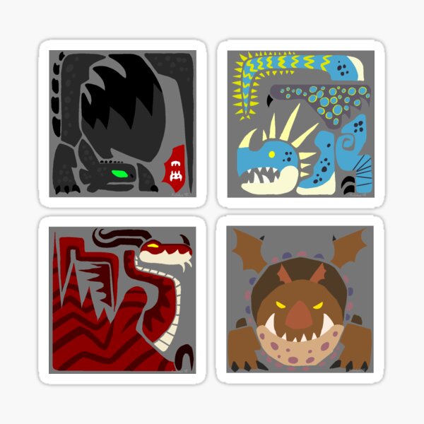 Item preview, Monster Crests designed and sold by Kudallyn.