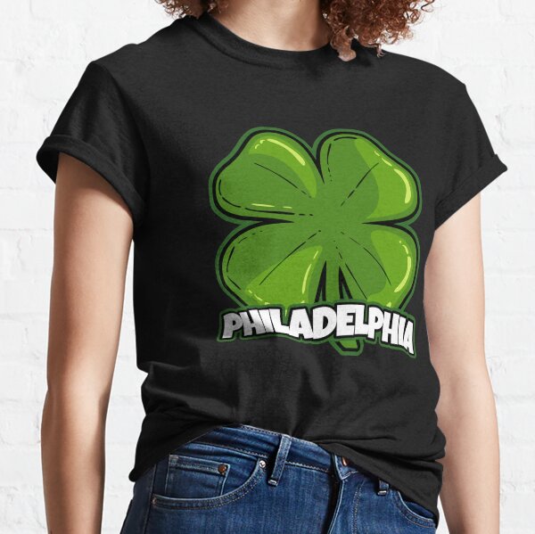 Irish Fightin Phillies Shamrock Green or White T Shirts