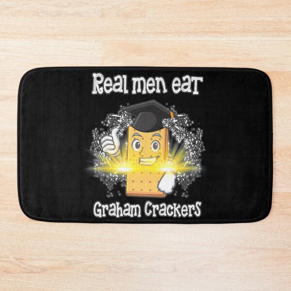 Item preview, Real men eat graham crackers shirts gifts and products designed and sold by glitchman2.