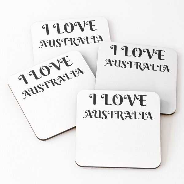 Artikelvorschau, Ich liebe Australien entworfen und verkauft von Sushee Store.