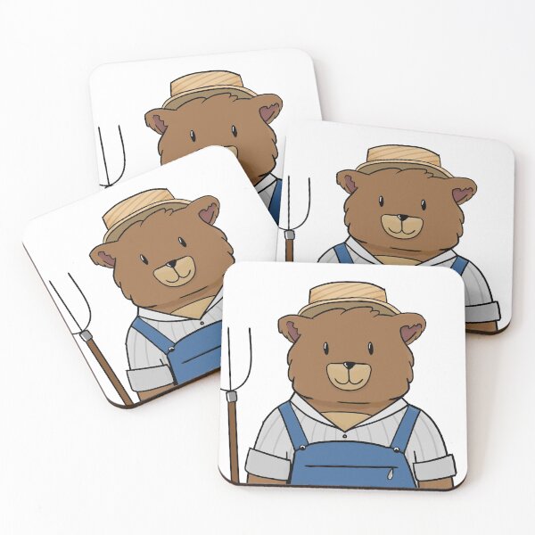 Item preview, Hank Bearly the Farmer designed and sold by jaffoco.