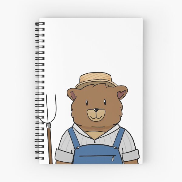 Item preview, Hank Bearly the Farmer designed and sold by jaffoco.