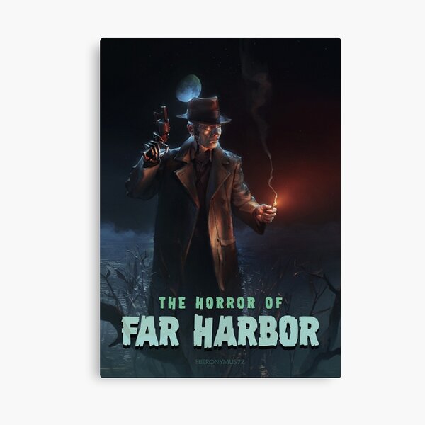 The Horror of Far Harbor Canvas Print