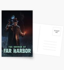 The Horror of Far Harbor Postcards