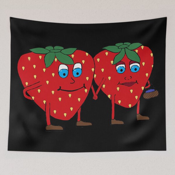 Item preview, Strawberries Love Berries designed and sold by Hypnotees.