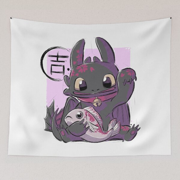 Item preview, Maneki Toothless designed and sold by xMorfina.